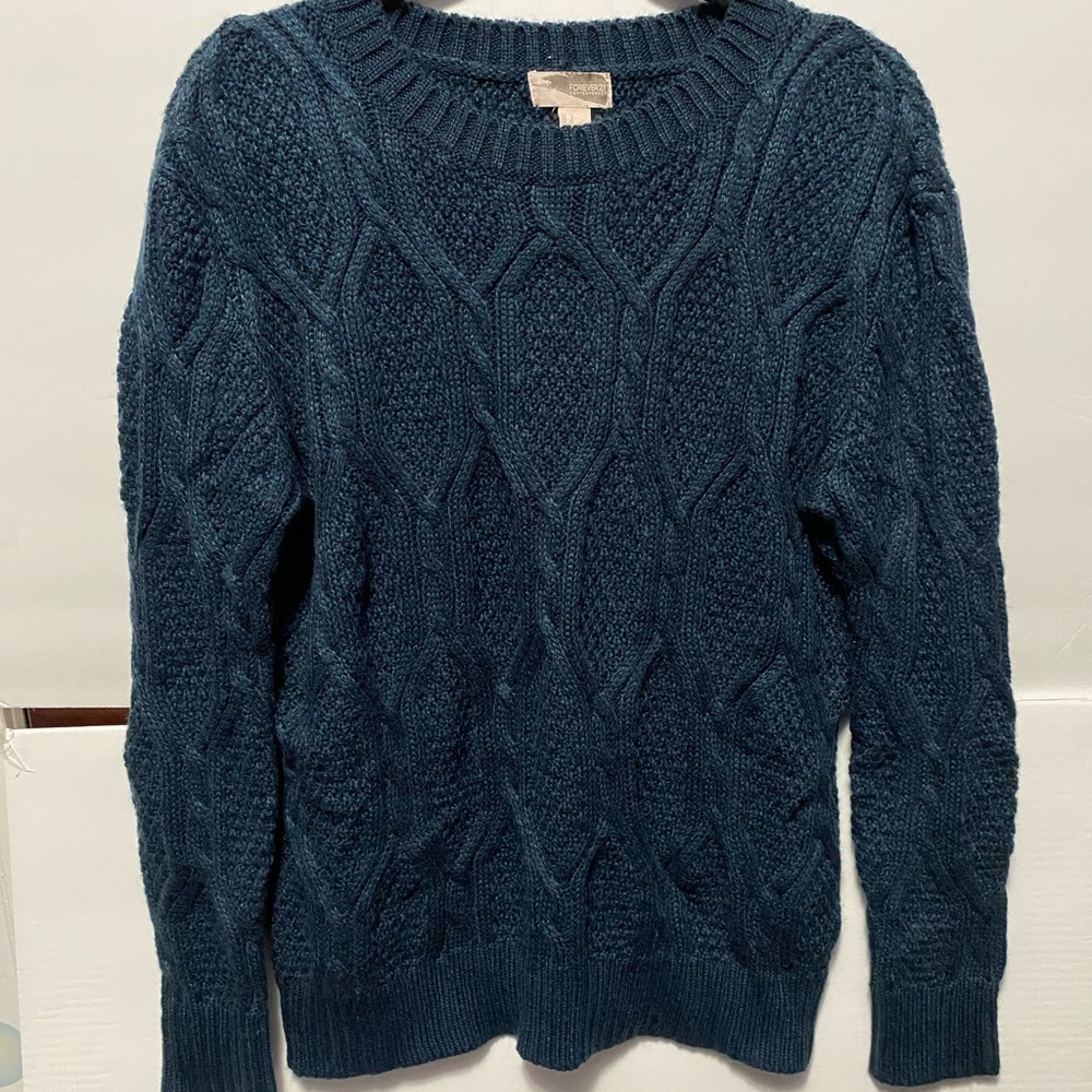 F21 knit sweater